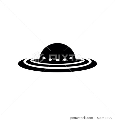 UFO icon logo design template UFO icon logo design template 80942299