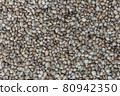 Hemp seeds close up detail 80942350
