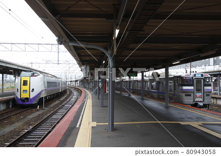 特快北斗/函館班輪停在函館站 80943058