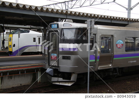 特快北斗/函館班輪停在函館站 80943059