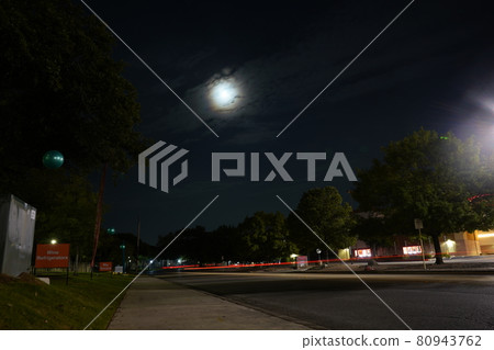 American night road 80943762