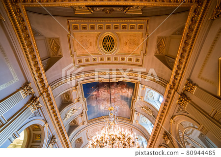 Interiors of Royal Palace, Brussels, Belgium 80944485