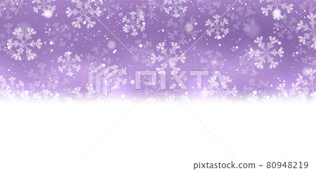 聖誕節雪風景背景 80948219