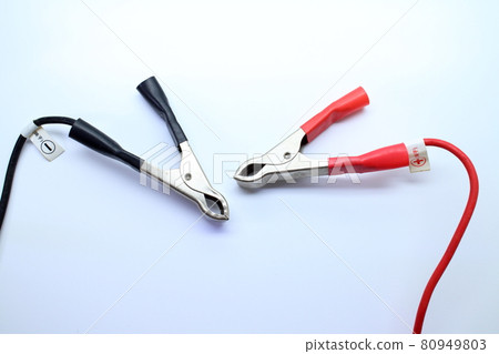 Black booster and red booster cable Black booster and red booster cable 80949803