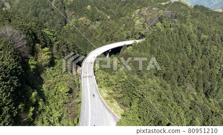 Turnpike Hakone aerial view Turnpike Hakone aerial view 80951210