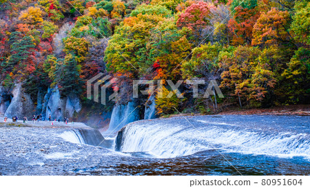 Fukiwaki Falls (Autumn) 80951604