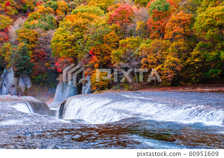 Fukiwaki Falls (Autumn) 80951609