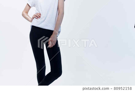 woman doing exercises gym fitness lifestyle 80952158