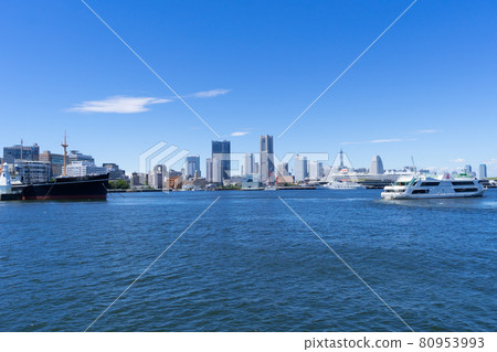 Yokohama scenery August 2021 Minatomirai 80953993