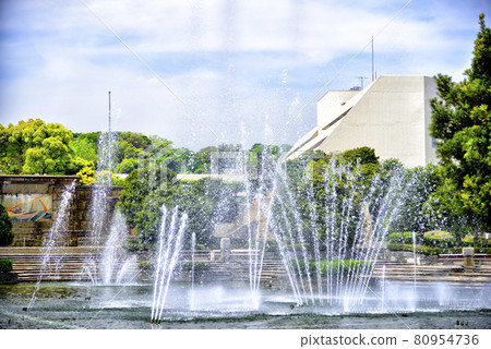 [神奈川縣]橫須賀三ika公園噴泉 80954736