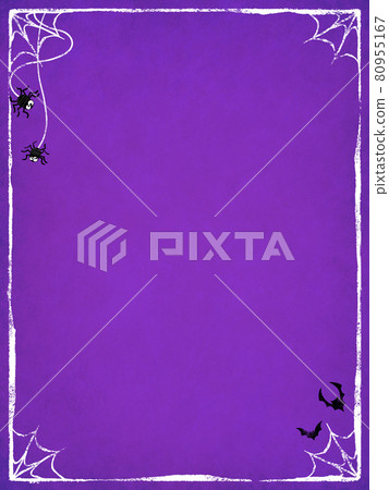 Spider web background material 80955167