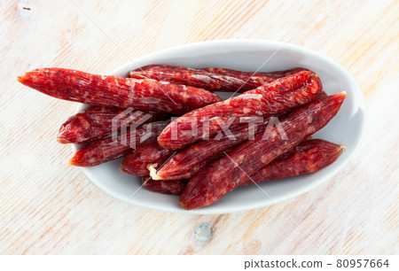Spicy Spanish Secallona sausages Spicy Spanish Secallona sausages 80957664