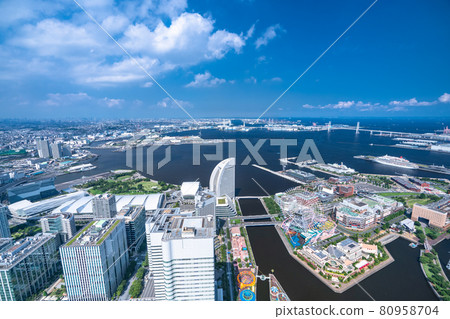 "Kanagawa Prefecture" Yokohama Minato Mirai · Urban landscape 80958704