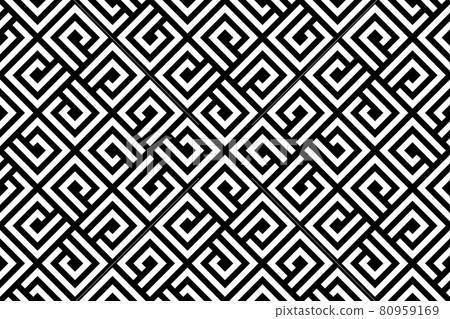 Abstract geometric pattern. A seamless background. Abstract geometric pattern. A seamless background. 80959169