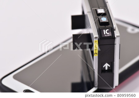 Smartphone and toy ticket gates 80959560