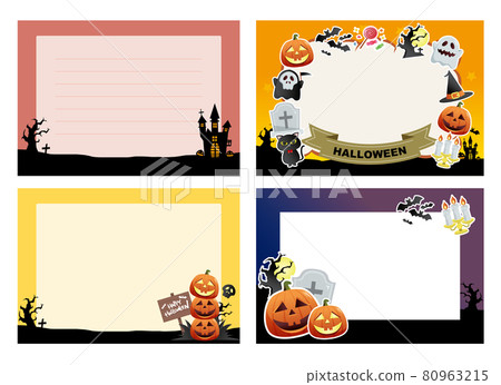 Halloween frame frame background Halloween frame frame background 80963215