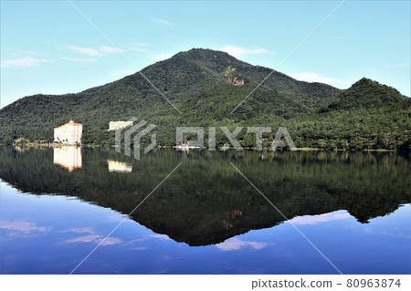 Mt. Haruna-Lake Haruna and Kamongadake Mt. Haruna-Lake Haruna and Kamongadake 80963874