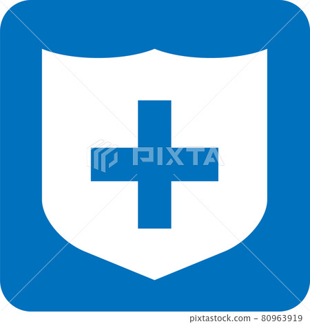 First aid room pictogram 80963919