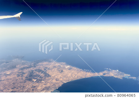 Aerial view of Sardinia Island, Italy / Sardinia Island, Italy 80964065