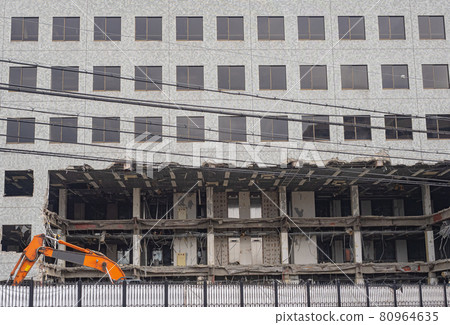 Building demolition Building demolition 80964635