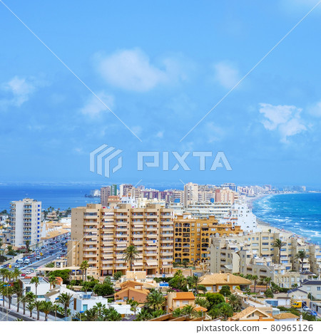 La Manga del Mar Menor, Spain, square format La Manga del Mar Menor, Spain, square format 80965126