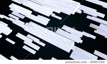 Composition from white planks of blocks Composition from white planks of blocks 80967269