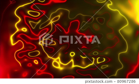 Abstract background with wriggling waves 80967286