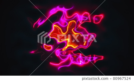Abstract background with wriggling waves Abstract background with wriggling waves 80967524