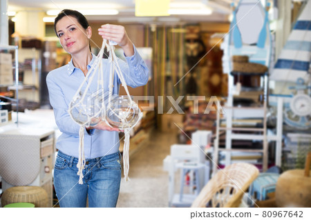 female holding glass jar female holding glass jar 80967642