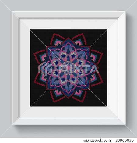Bright colorful mandala. Mandala art. Sacred geometry 80969039