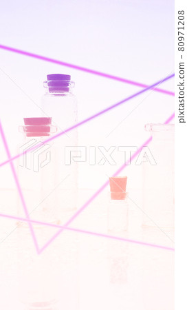 Few transparent bottles, water sprays. empty glass bottles. Vertical mobile format for smartpone stories. Few transparent bottles, water sprays. empty glass bottles. Vertical mobile format for smartpone stories. 80971208