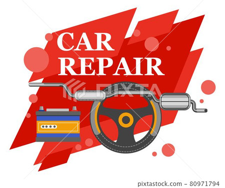 Car repair service, maintenance center for auto Car repair service, maintenance center for auto 80971794