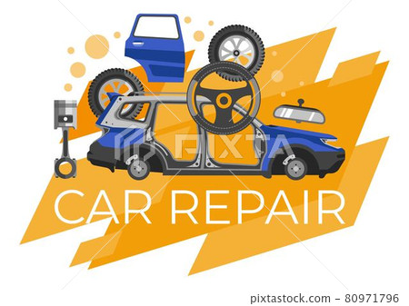 Car repair and maintenance fixing service for auto Car repair and maintenance fixing service for auto 80971796
