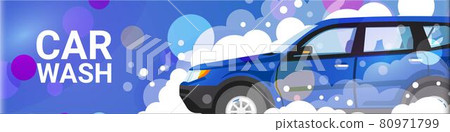 Car wash, automobile maintenance and cleaning 80971799