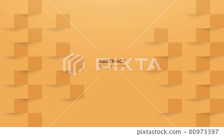 Abstract 3d modern square banner background. Geometric pattern texture. vector art illustration Abstract 3d modern square banner background. Geometric pattern texture. vector art illustration 80973397