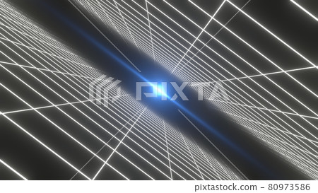 Wireframe SYNTHWAVE Retro VJ Suiheisen [There is another Ver] 80973586