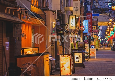 [大阪]道頓b後巷的一條街 80973680