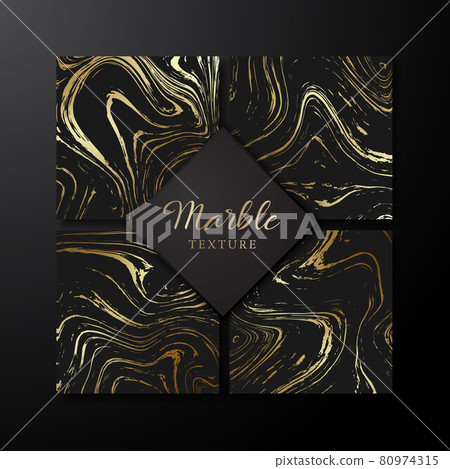 Set of marble design templates.  80974315