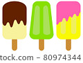 冰棒向量設計圖組合 80974344