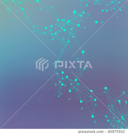 Geometric graphic background molecule and communication. Big data complex with compounds. Lines plexus, minimal array. Digital data visualization. Scientific cybernetic illustration. Geometric graphic background molecule and communication. Big data complex with compounds. Lines plexus, minimal array. Digital data visualization. Scientific cybernetic illustration. 80975932