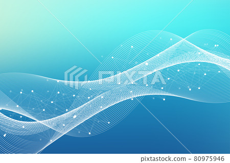 Scientific illustration genetic engineering and gene manipulation concept. DNA helix, DNA strand, molecule or atom, neurons. Abstract structure for Science or medical background Scientific illustration genetic engineering and gene manipulation concept. DNA helix, DNA strand, molecule or atom, neurons. Abstract structure for Science or medical background 80975946