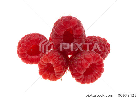 ripe raspberry isolated ripe raspberry isolated 80978425