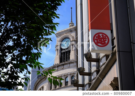 Clock Tower of Ginza Wako Clock Tower of Ginza Wako 80980007