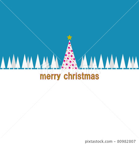 聖誕快樂聖誕賀卡 80982807
