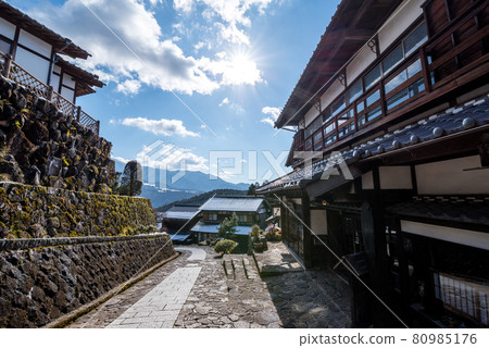[Magome-juku] 冬天的中山道 80985176