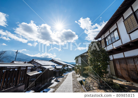 [Magome-juku] 冬天的中山道 80985815