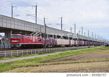 Hokuriku Main Line Matto-Nonoichi JR Freight EF510-20 (Toyama) 80986737