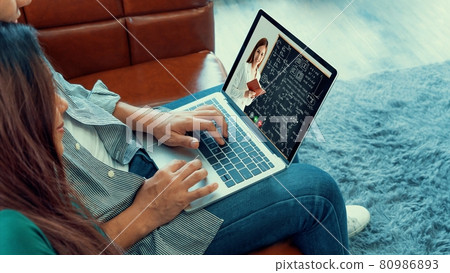 E-learning and Online Education for Student and University Concept. E-learning and Online Education for Student and University Concept. 80986893