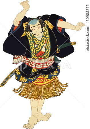 Kabuki who decides the pose Kabuki who decides the pose 80988255