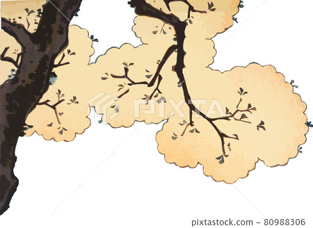 Cherry blossoms (for the upper left corner) Cherry blossoms (for the upper left corner) 80988306